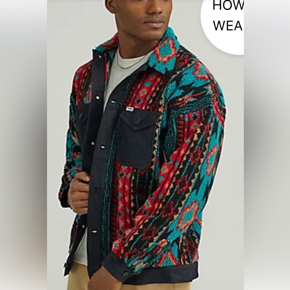 Men’s small Aztec jacket